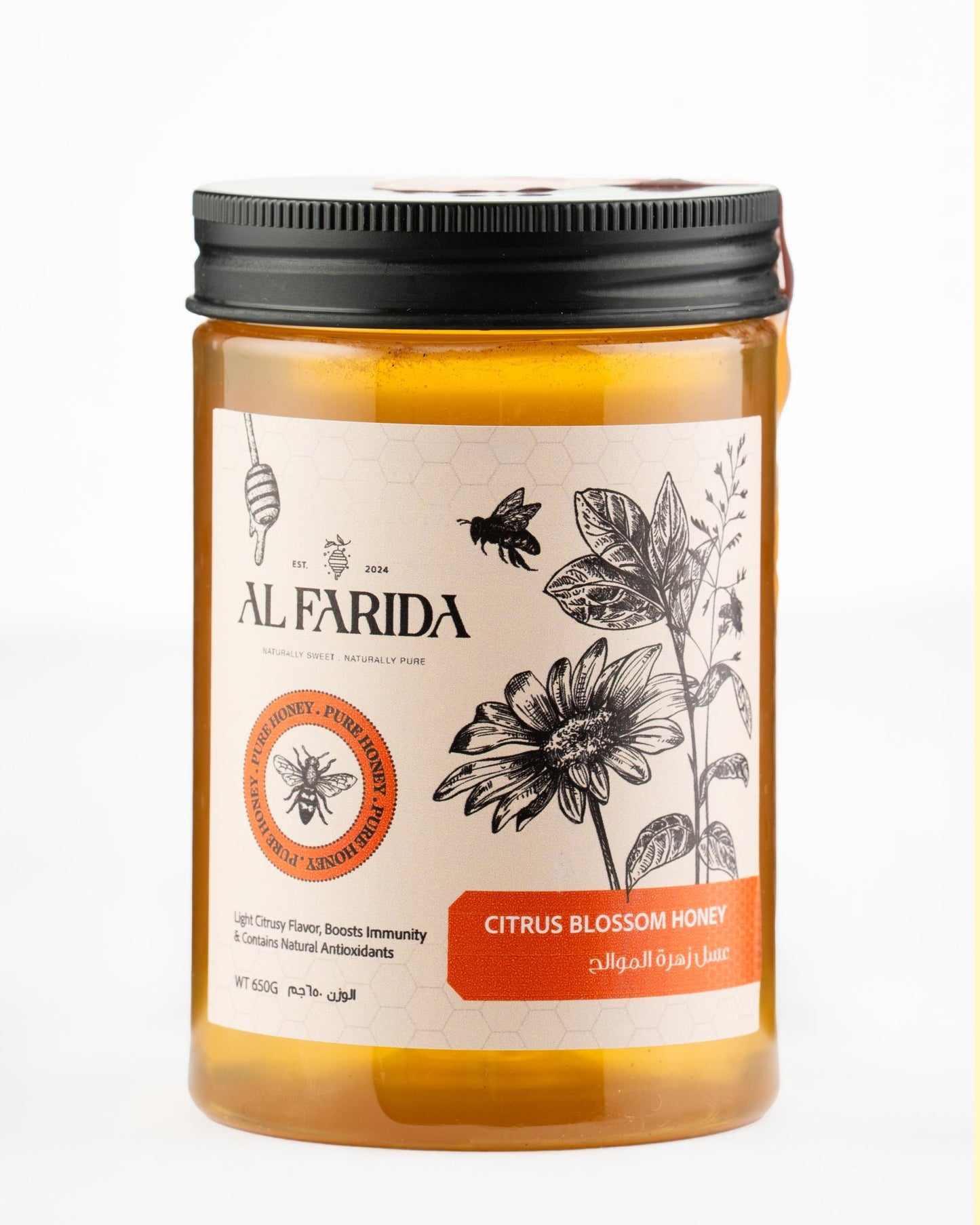 CITRUS BLOSSOM HONEY JAR - Al Farida