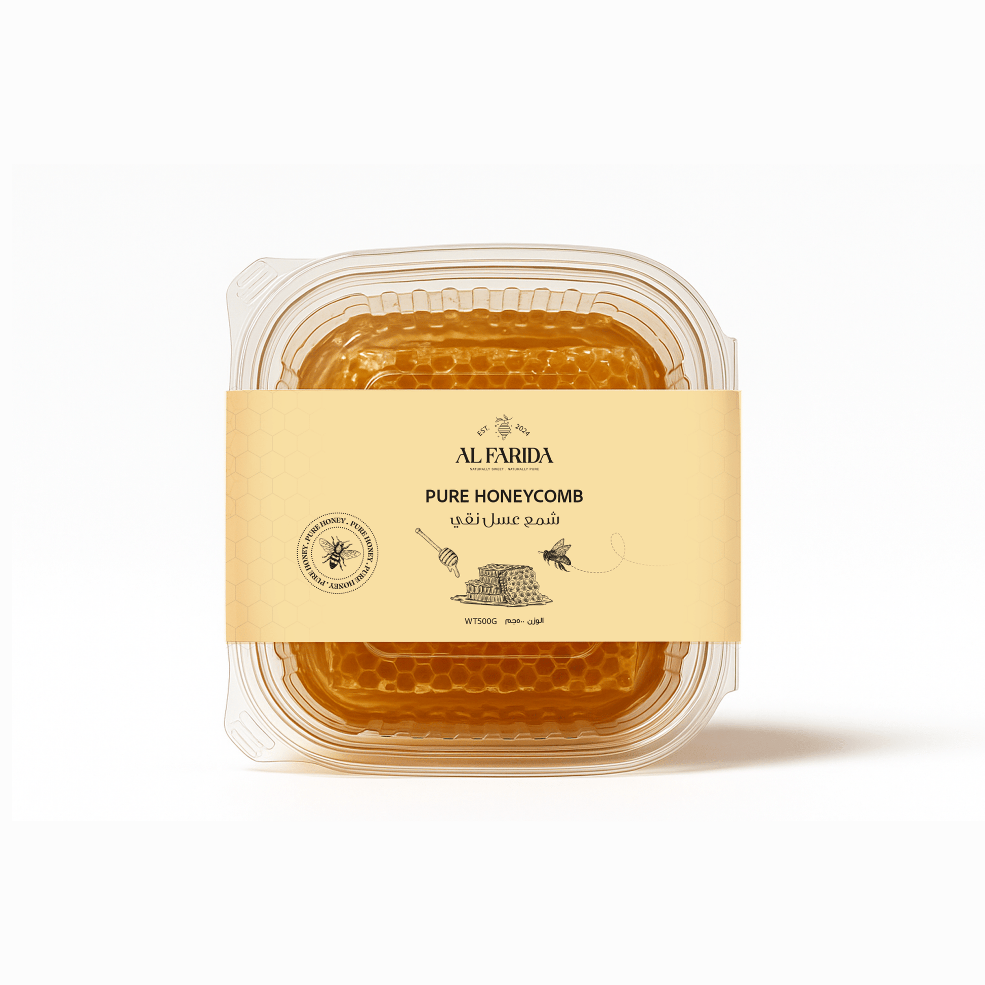 Pure Honeycomb 500gm - Al Farida